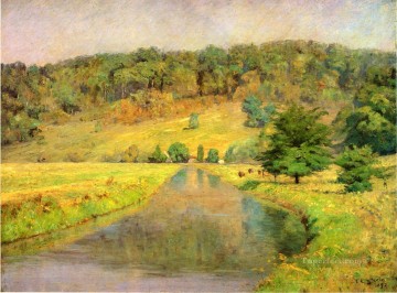  Steele Canvas - Gordon Hill Impressionist Indiana landscapes Theodore Clement Steele river